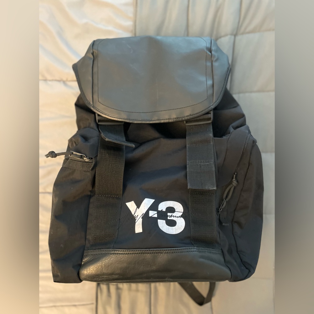 2019 Adidas Y-3 X Yohji Yamamoto Backpack Black